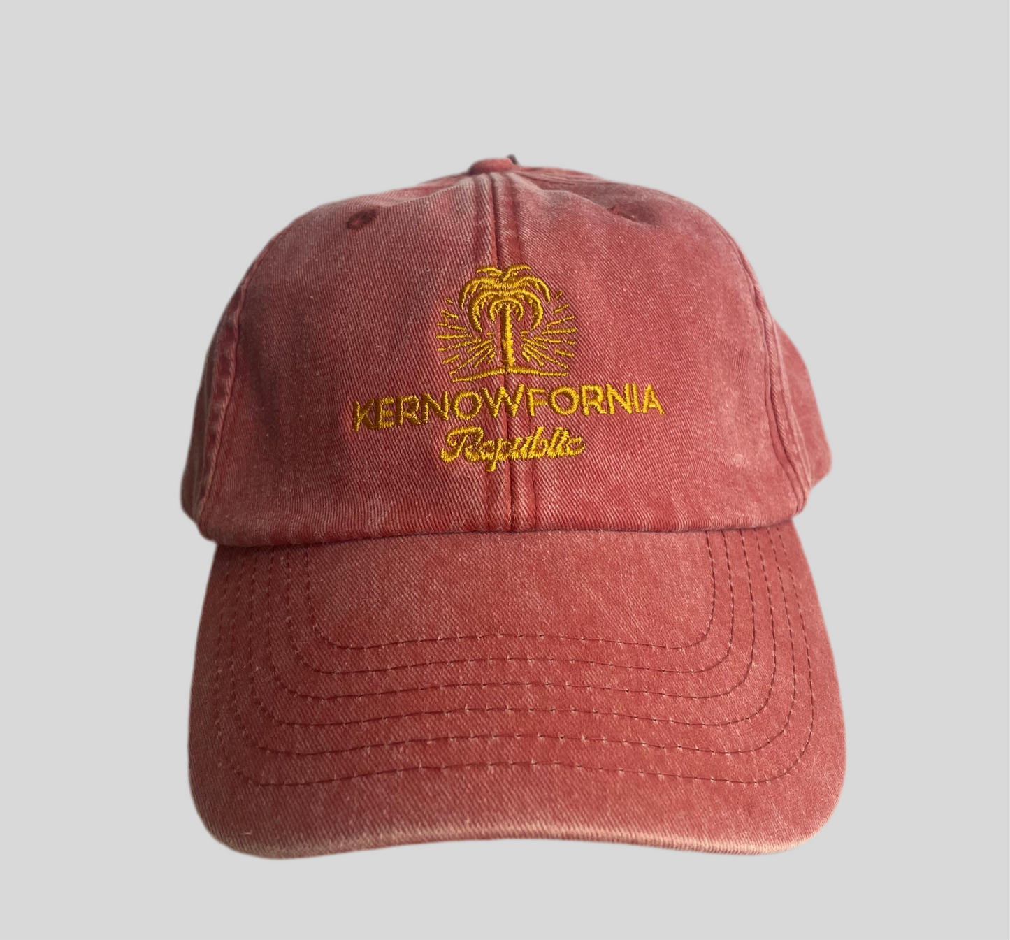 Kernowfornia Republic Stonewashed Palm Tree Caps
