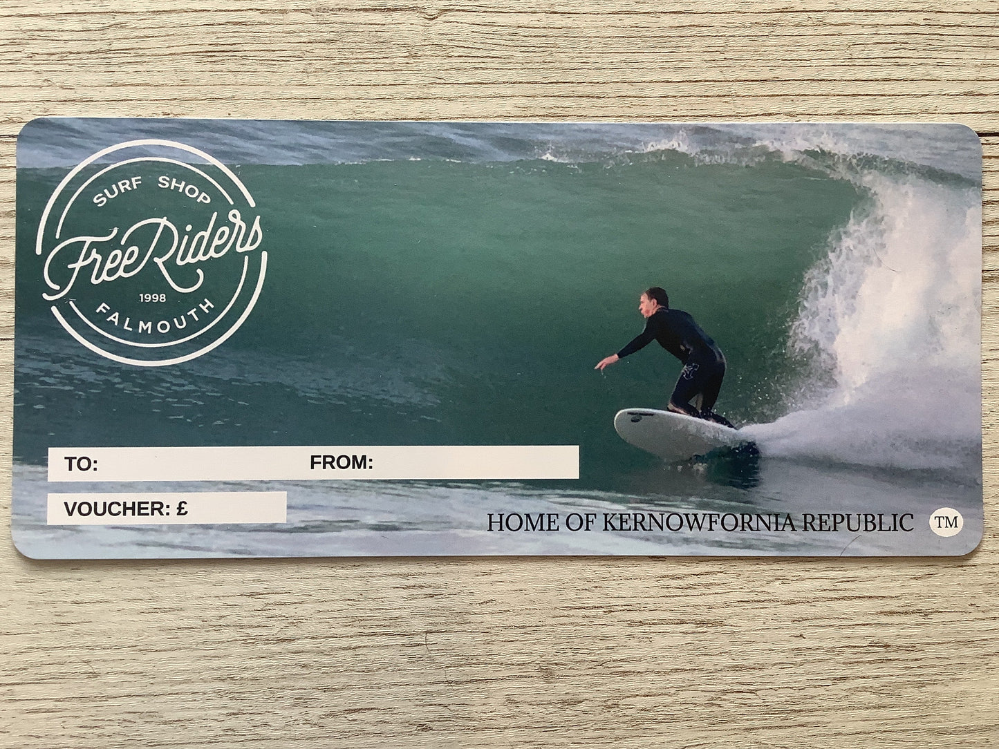 Freeriders Gift Voucher
