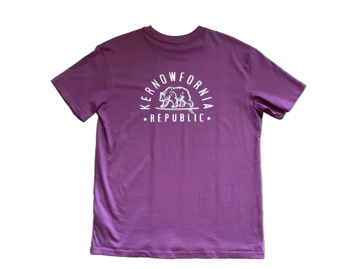 Kernowfornia Republic Surfing Bear T-shirt