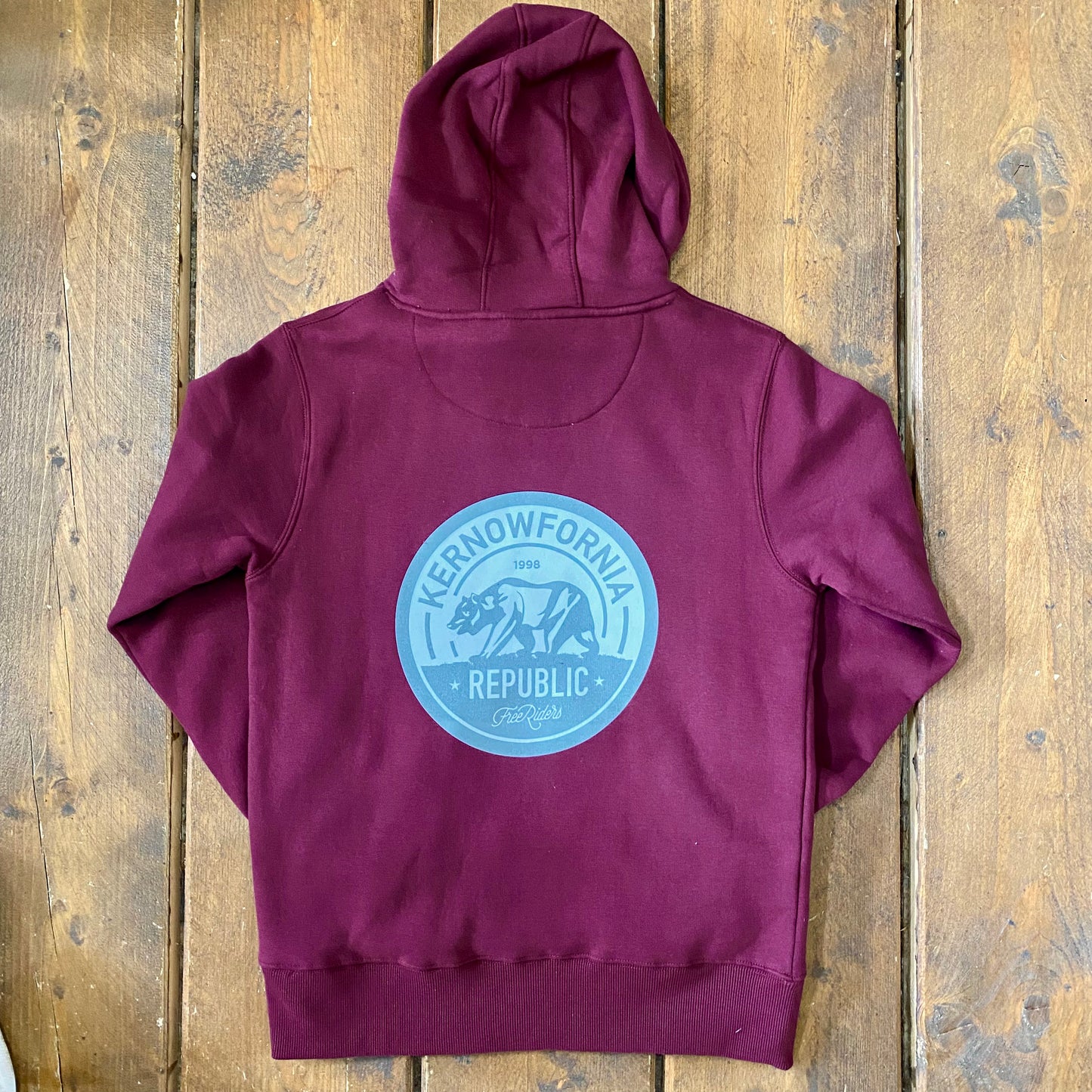 Kernowfornia Republic Zipped Ultra Soft Hoodie