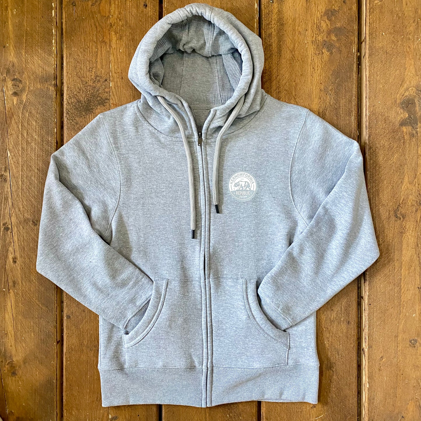 Kernowfornia Republic Zipped Ultra Soft Hoodie