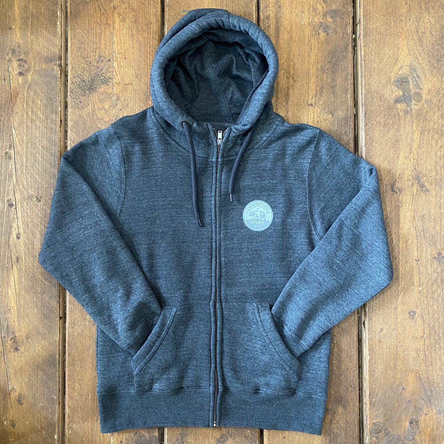 Kernowfornia Republic Zipped Ultra Soft Hoodie