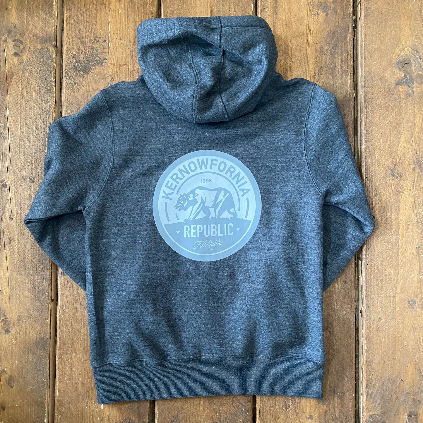 Kernowfornia Republic Zipped Ultra Soft Hoodie