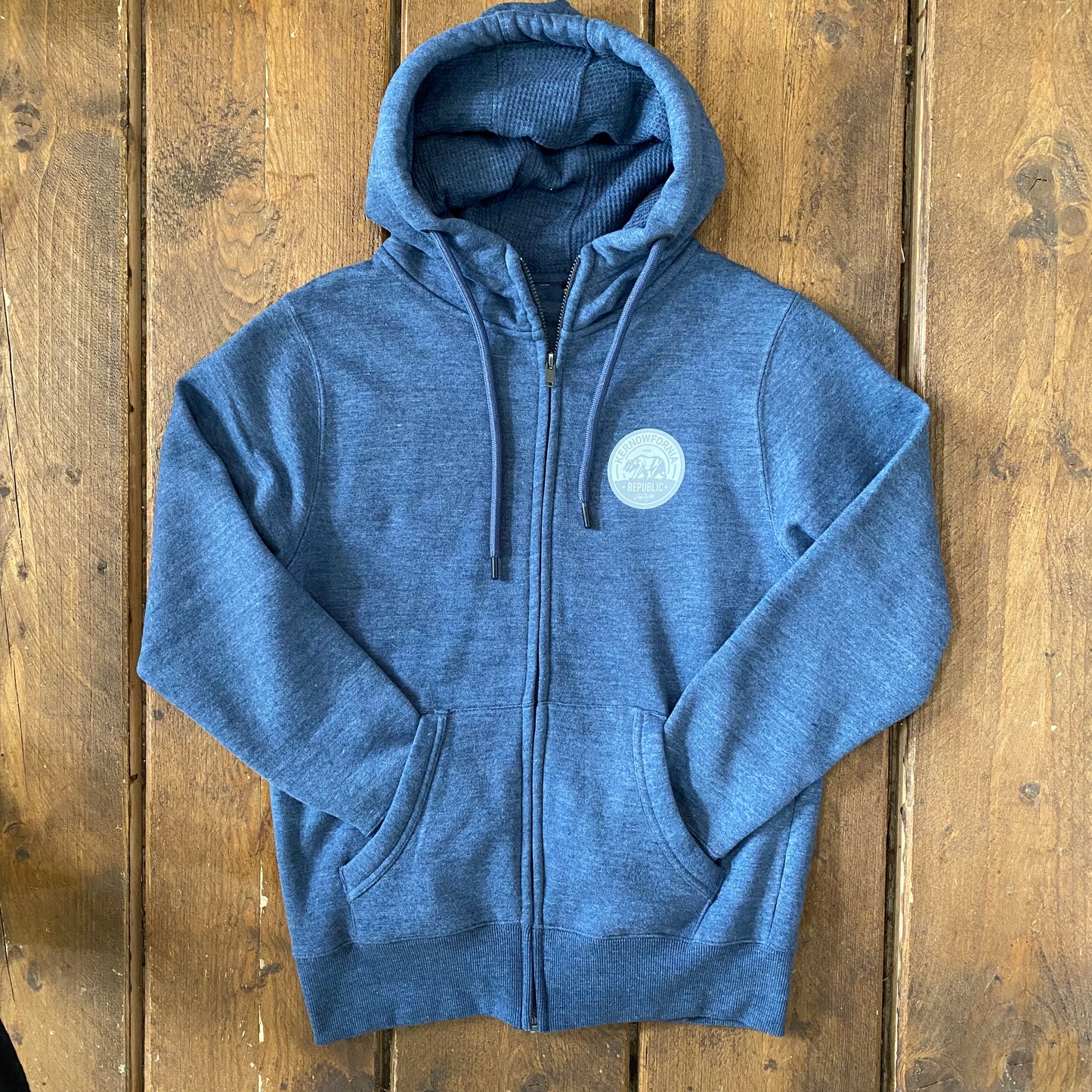 Kernowfornia Republic Zipped Ultra Soft Hoodie