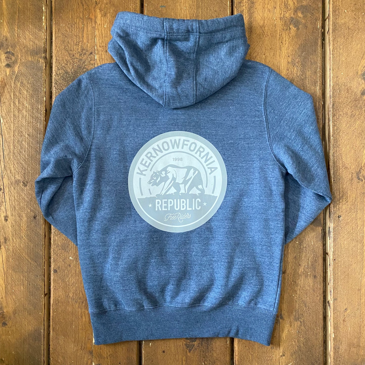 Kernowfornia Republic Zipped Ultra Soft Hoodie