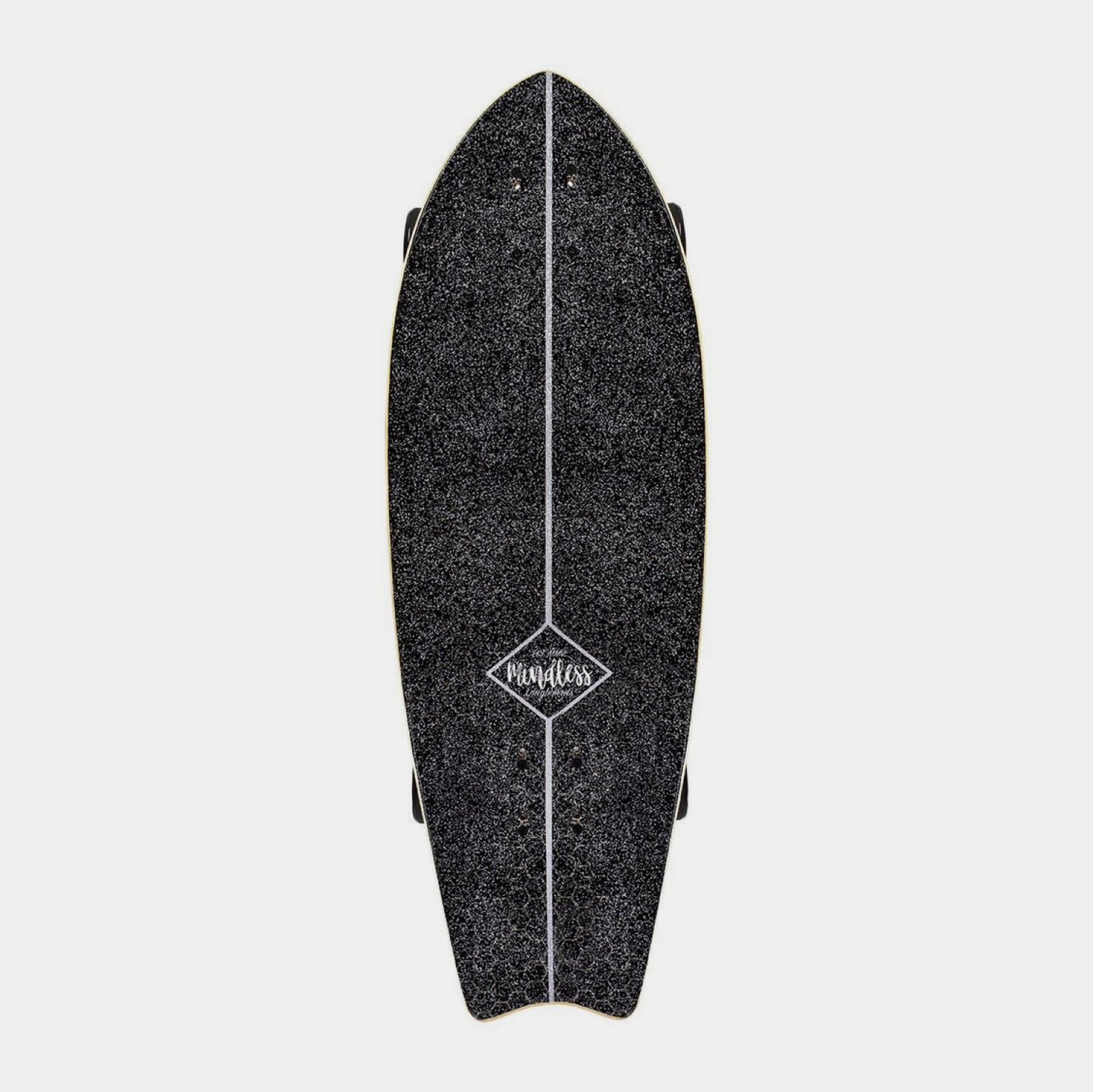 Mindless Surf Skate Fish Tail Skateboard Black