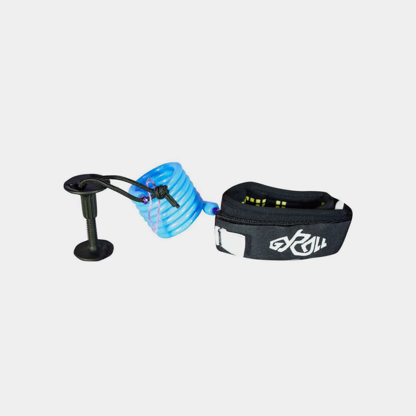 MS Gyroll Bodyboard Coiled Bicep Leash Blue