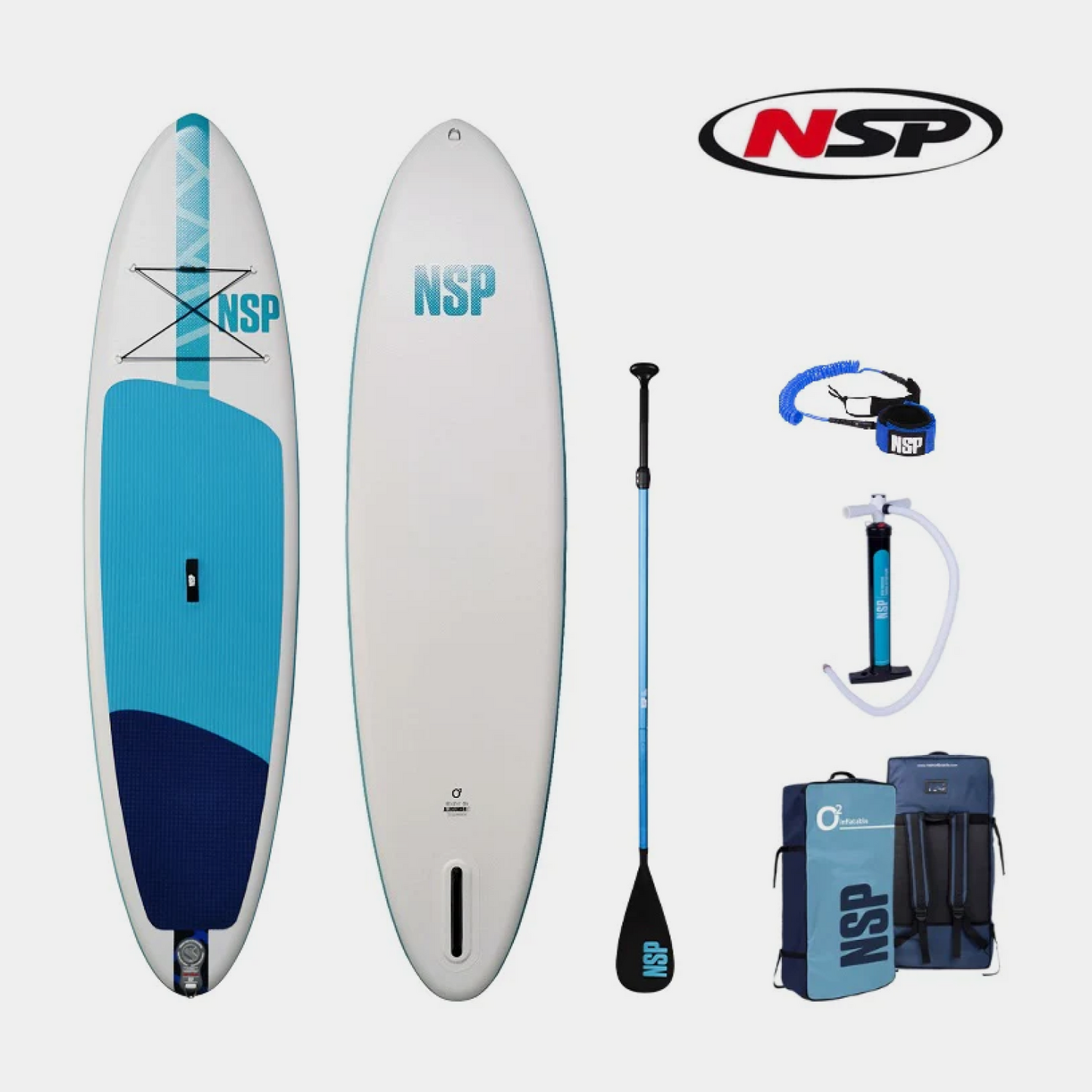 NSP ALLROUNDER 10'6" LT PACKAGE DEAL DURABLE SUP