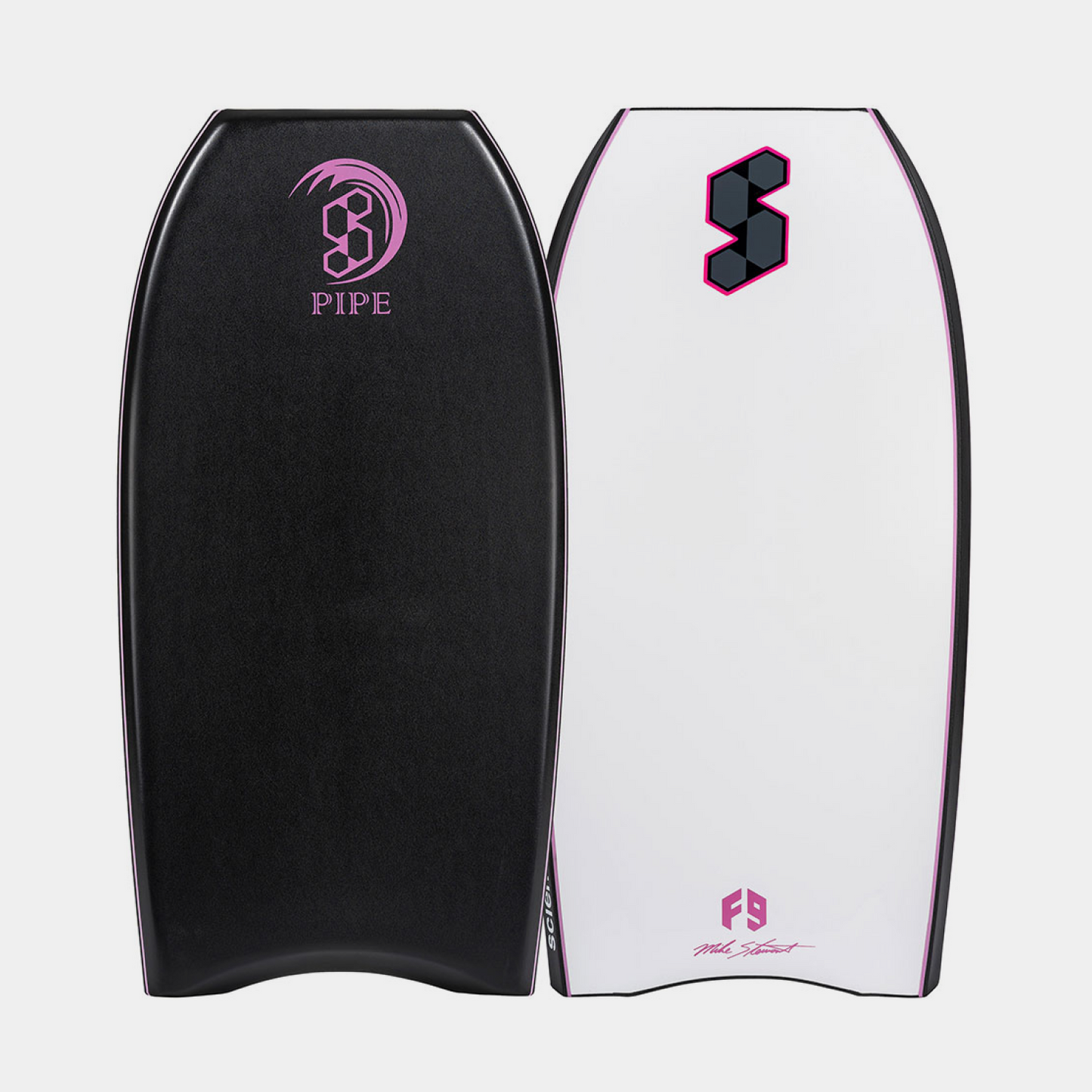 Science Pipe Stringer Bodyboard Black Pink