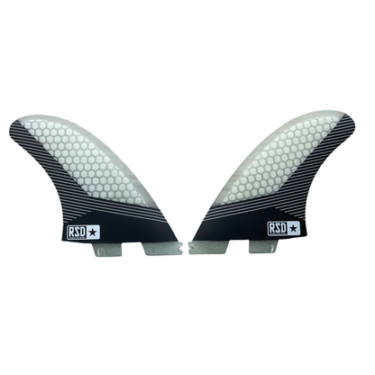 RSD Dual Tab fibre glass 140mm Twin Fins