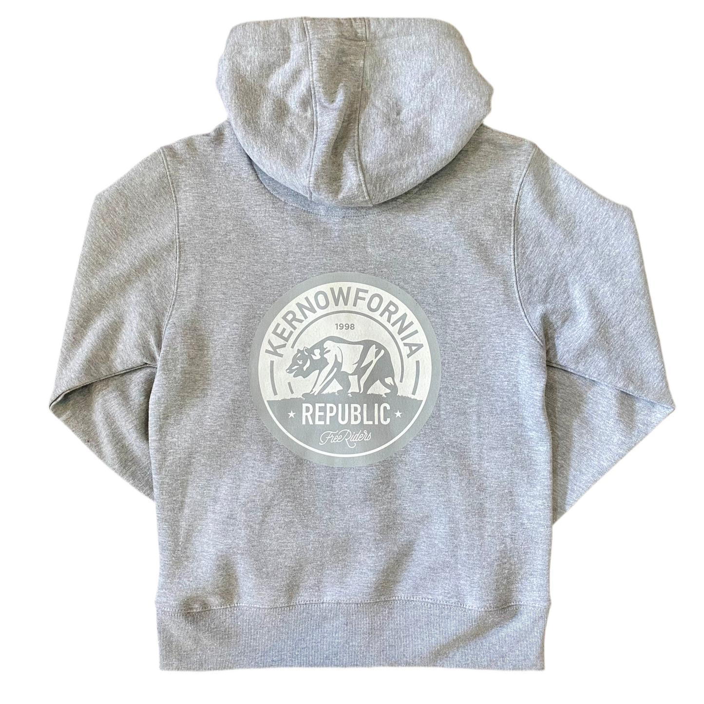 Kernowfornia Republic Zipped Ultra Soft Hoodie
