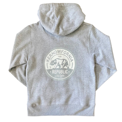 Kernowfornia Republic Zipped Ultra Soft Hoodie