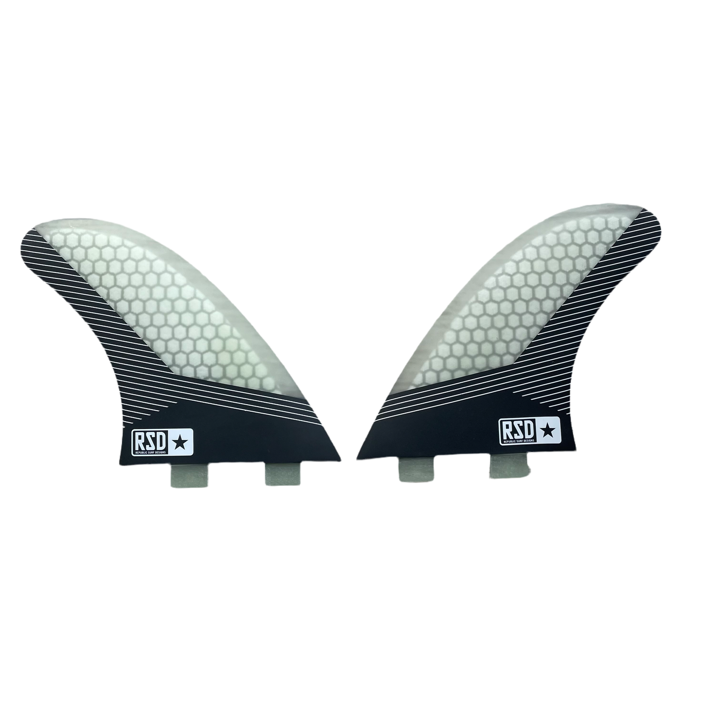 RSD Twin Tab fibre glass 140mm Twin Fins