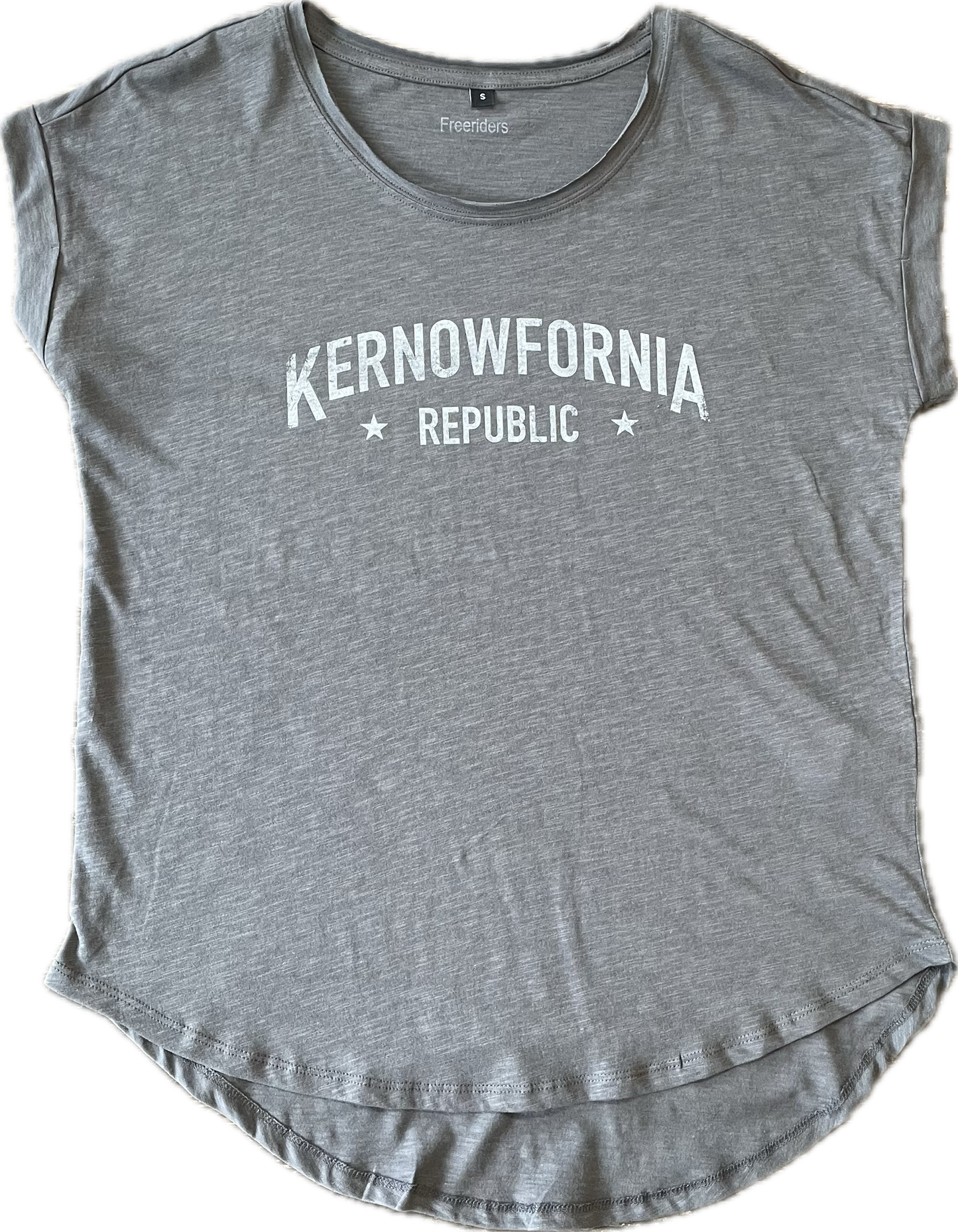 Women’s Kernowfornia Republic drop tail T-shirt