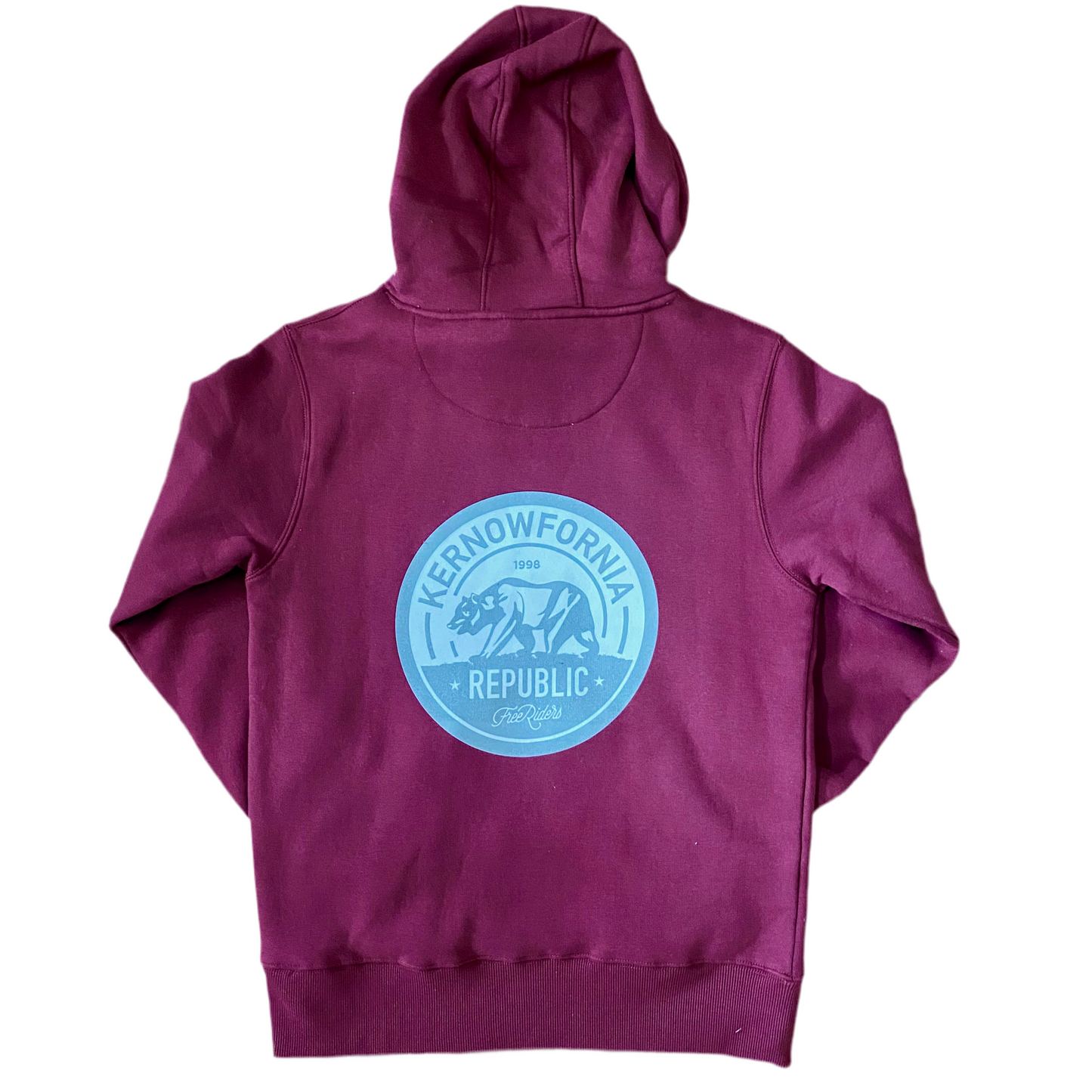Kernowfornia Republic Zipped Ultra Soft Hoodie