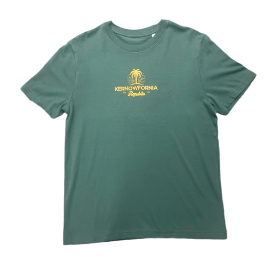 Kernowfornia Republic palm tree T-shirt