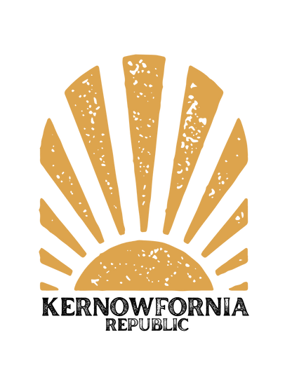 Kernowfornia Republic Sun Rays T-shirt