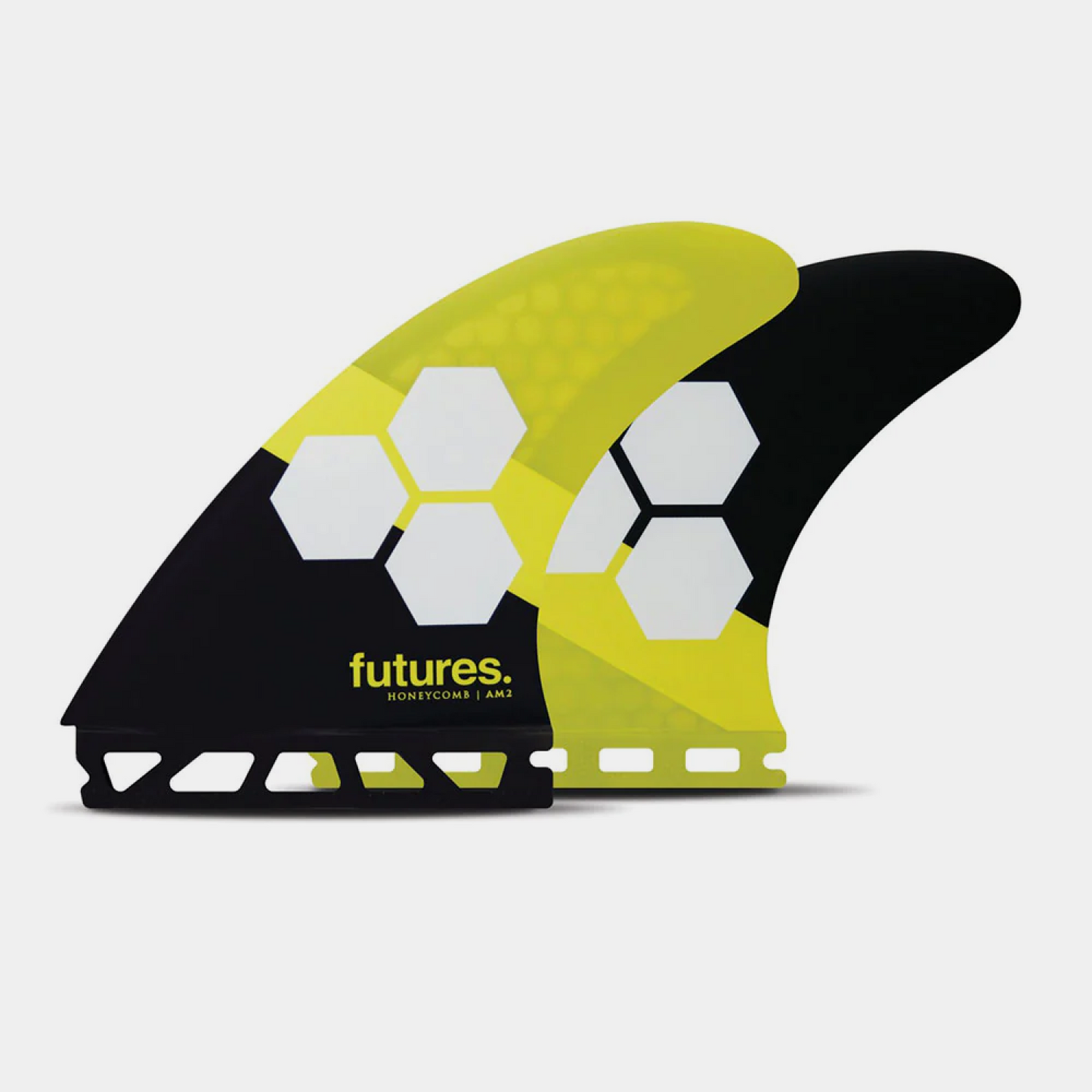 Futures AM2 Honeycomb Size Large Fins Yellow